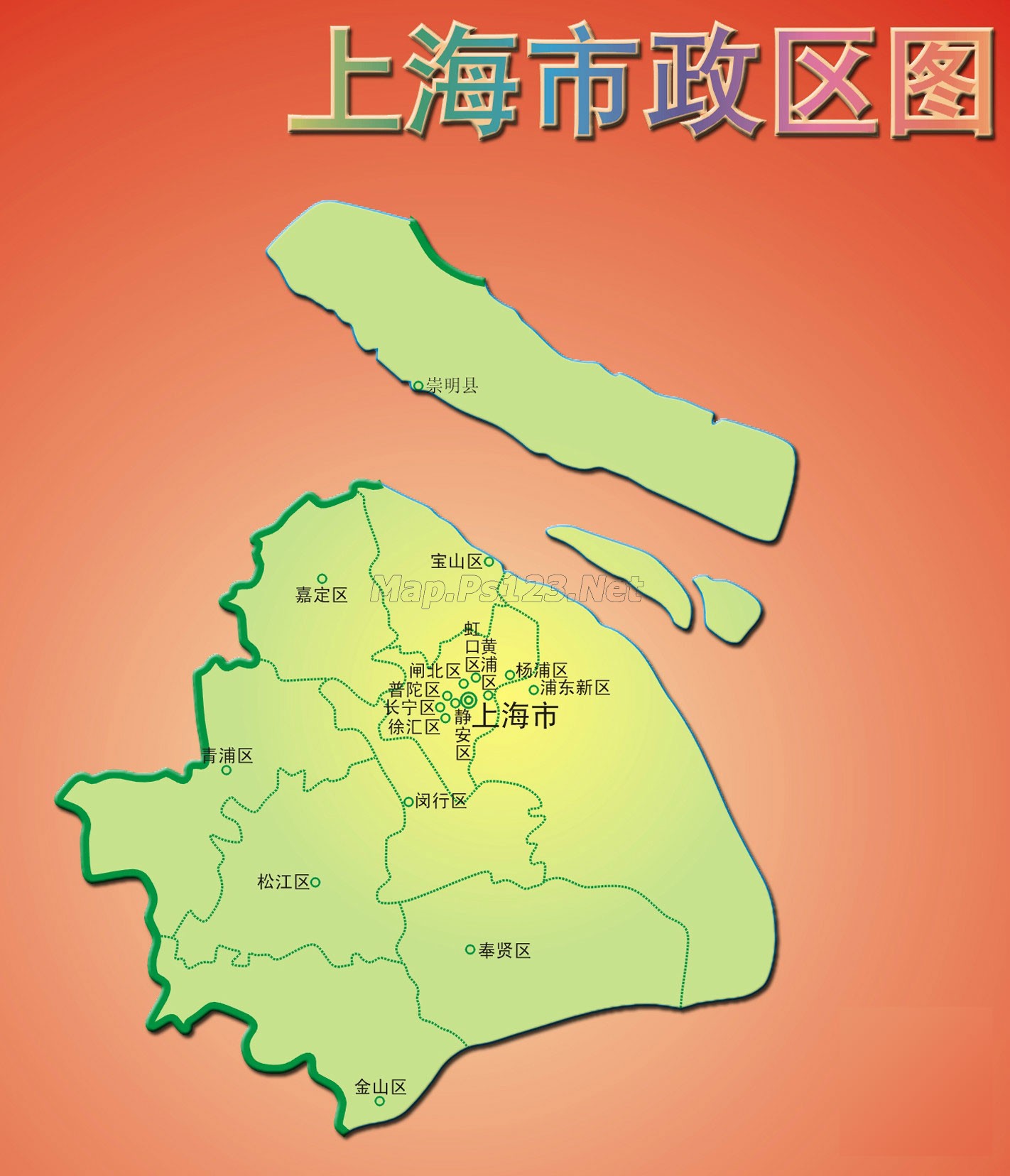 上海市行政区划图_上海地图查询