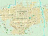 西安市区地图高清版图片