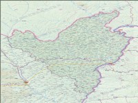 榆林市-府谷县地图图片