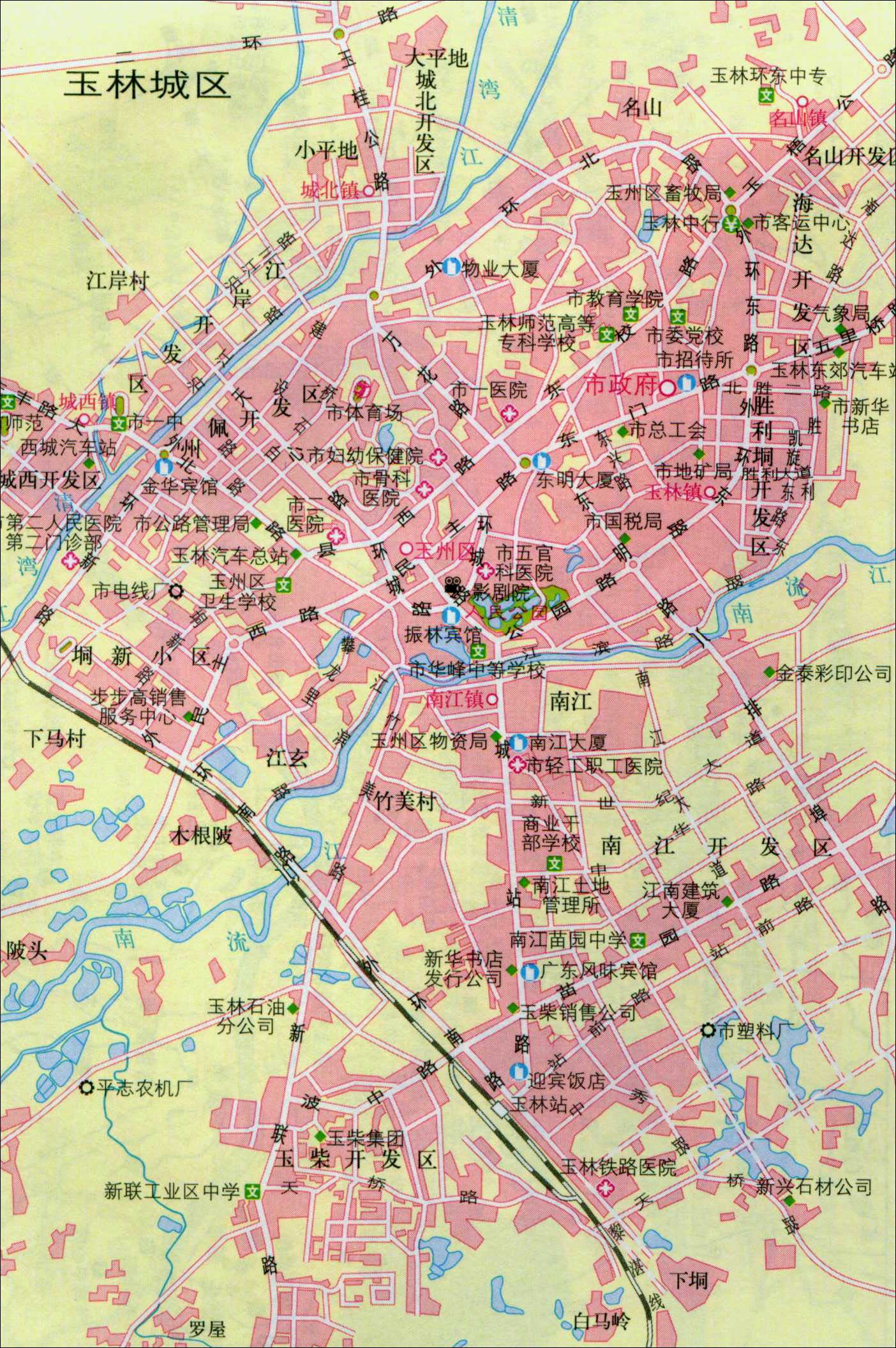 广西省梧州洲区_ 广西 玉林 地图 全图相关图片
