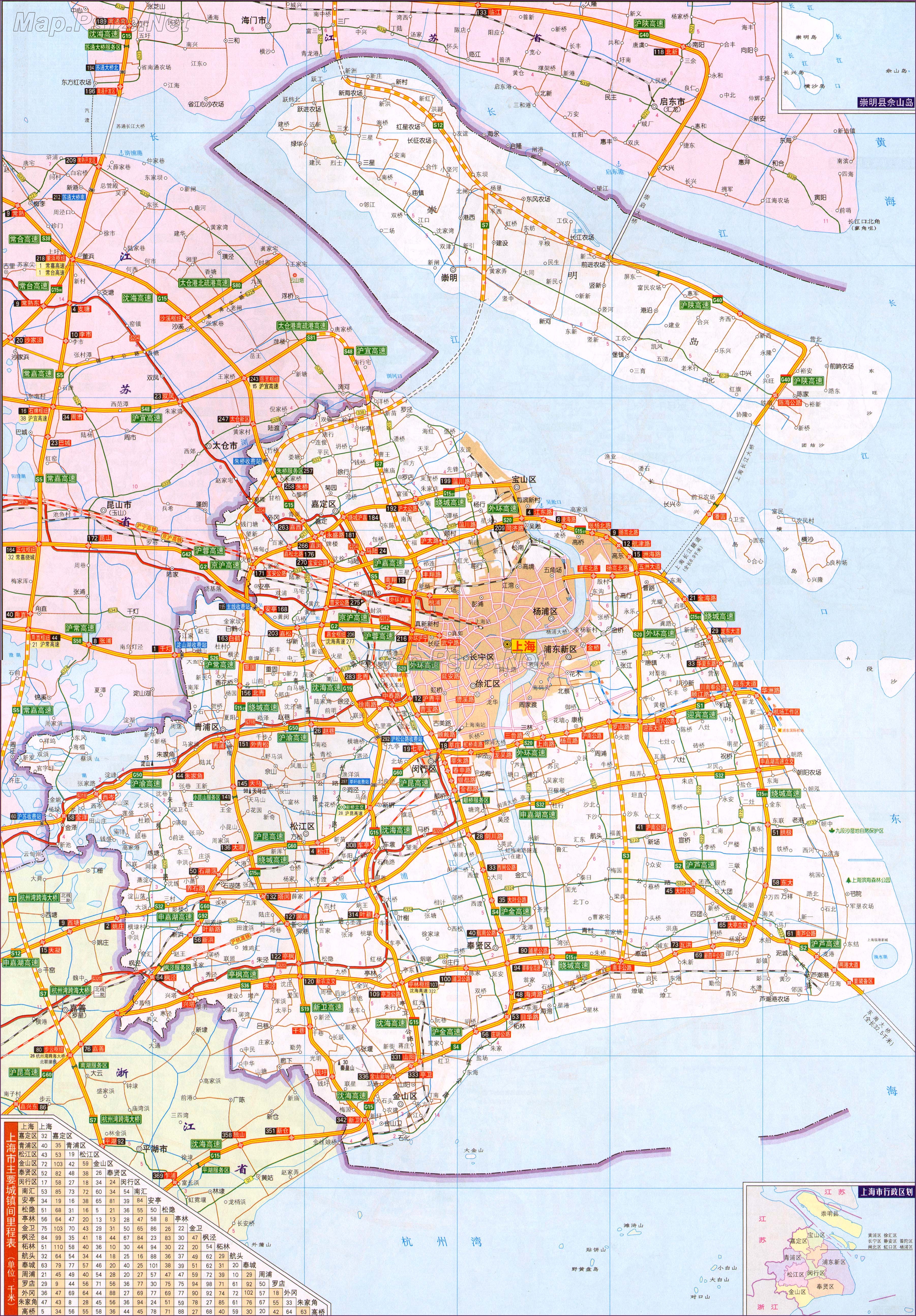 上海交通地图最新版