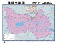 仙桃市地图全图高清版图片