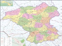 会宁县政区地图