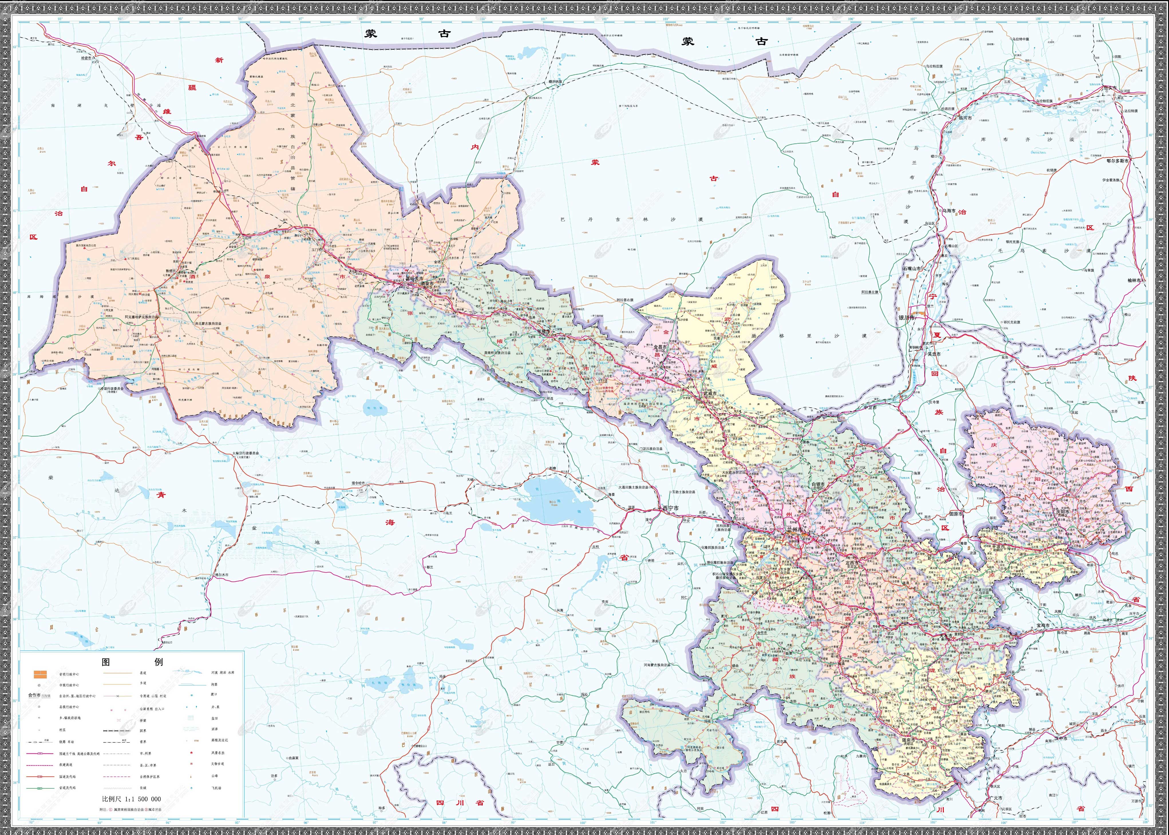 甘肃  宁夏  新疆  青海  西藏  香港  澳门  台湾 上一幅地图: 甘肃图片