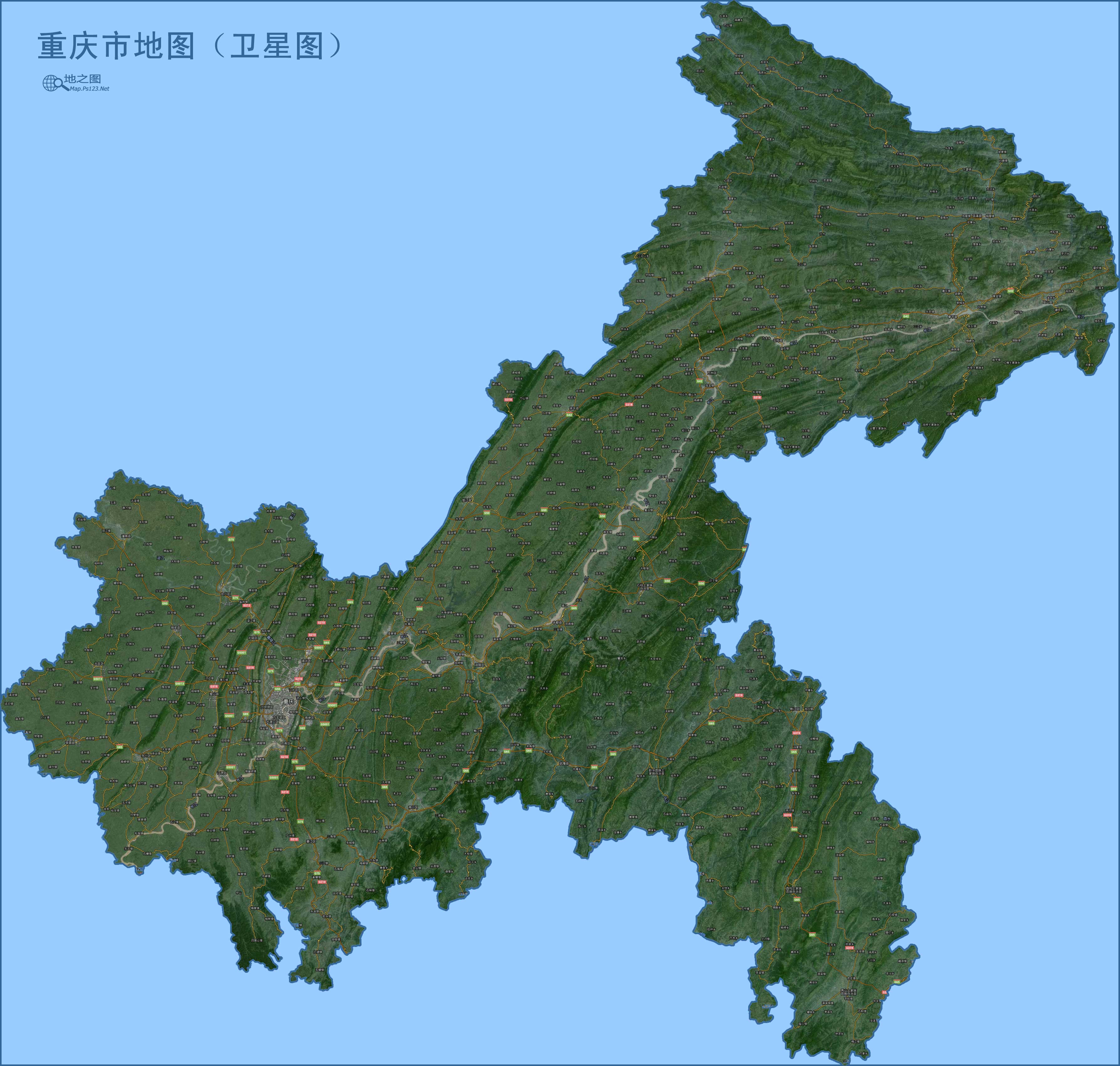 上一幅地图: 重庆市乡镇分界图 | 重庆 | 下一幅地图: 重庆地图(地形