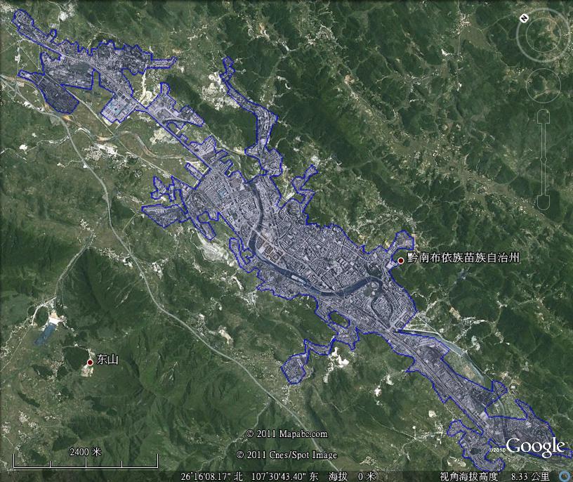 都匀市建成区面积10.5平方公里_黔南州地图查