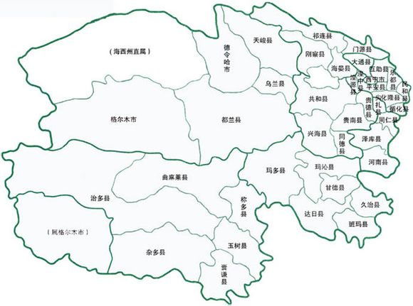 青海地图全图高清版 日产楼兰怎么样
