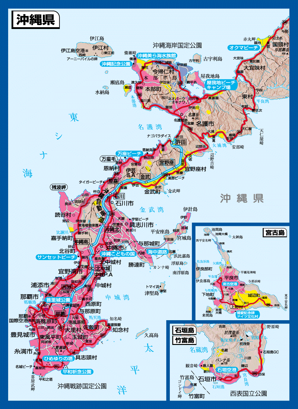 日本国高清地图