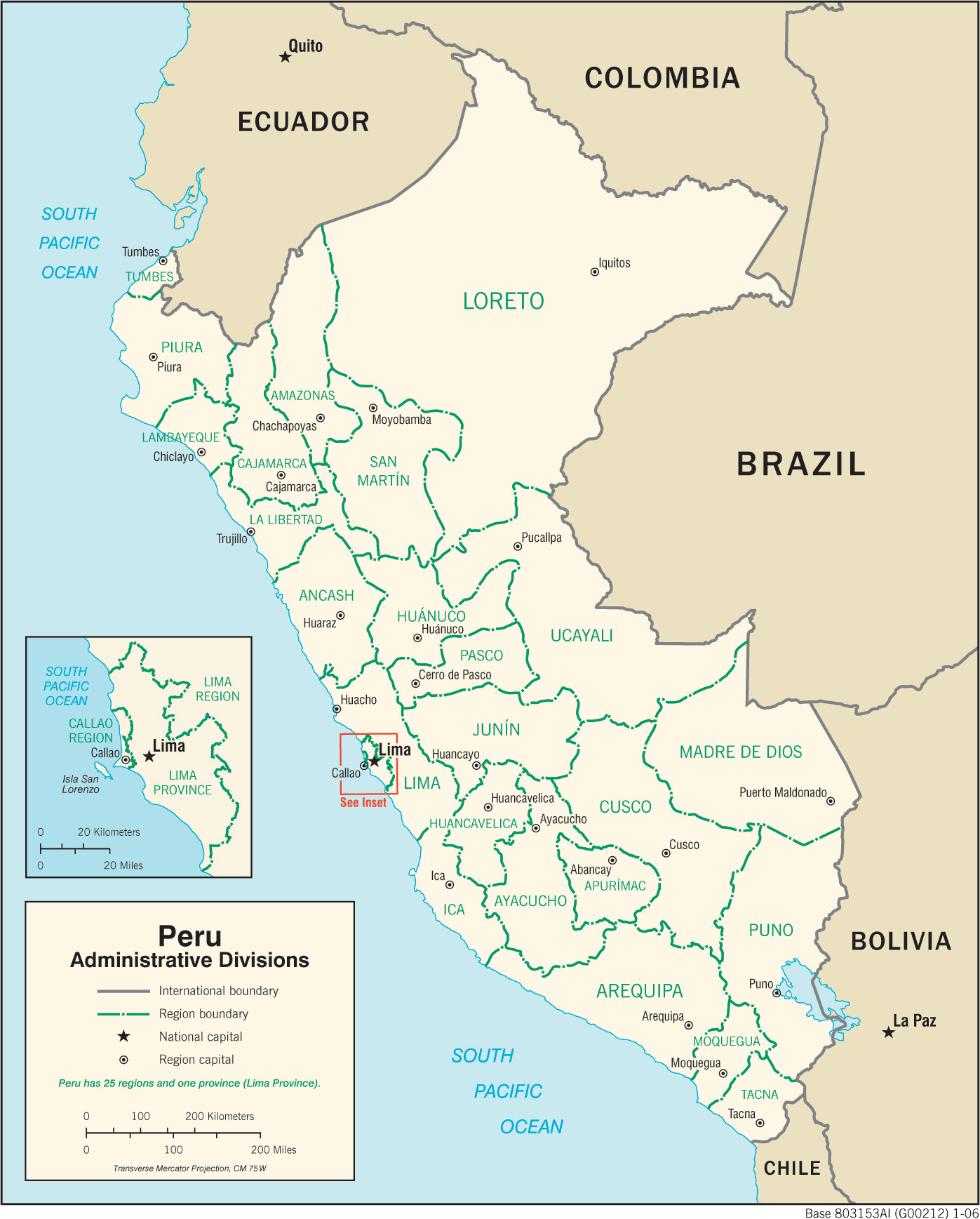 秘鲁英文地图集_秘鲁地图查询