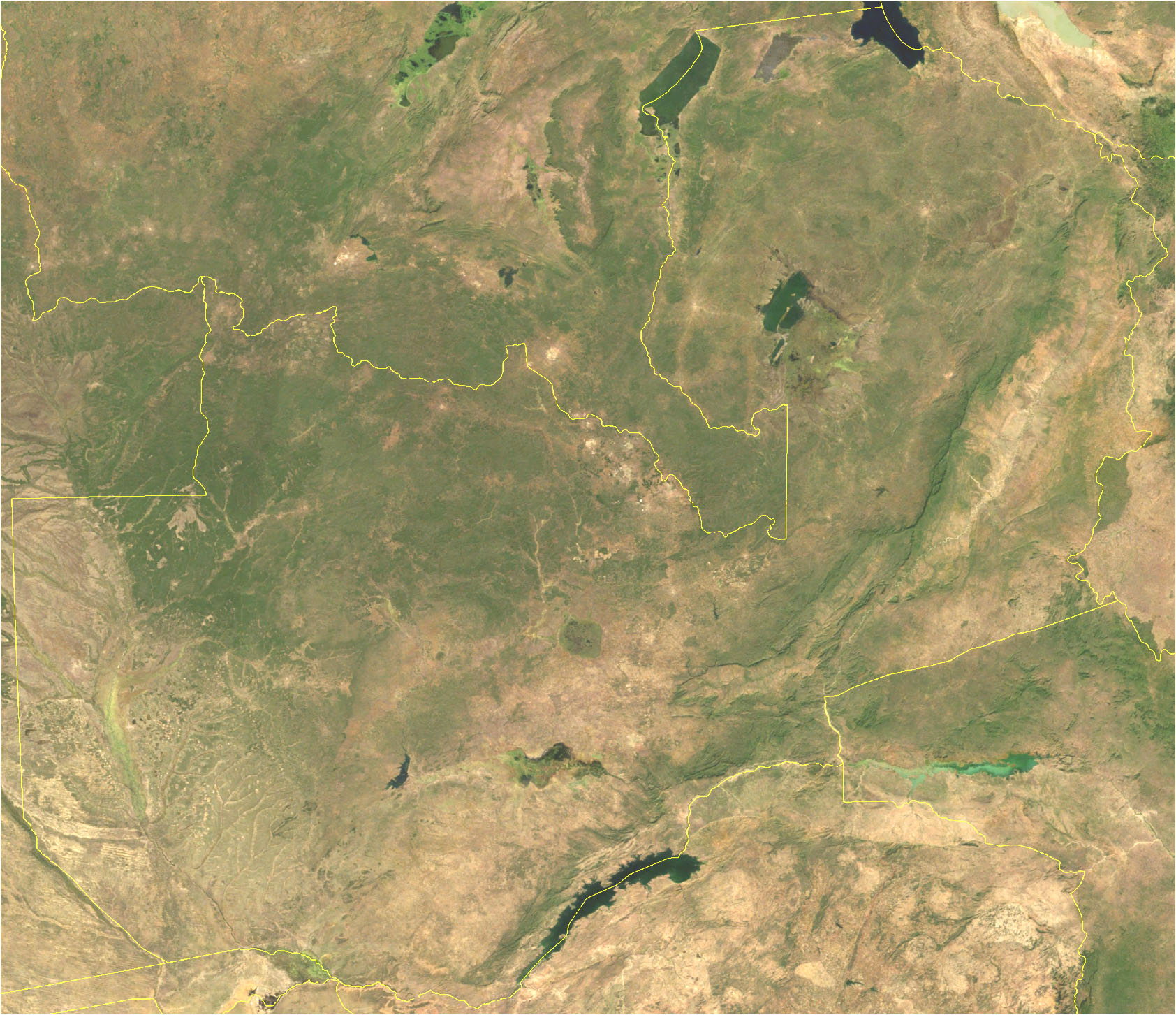 赞比亚卫星地图_赞比亚地图查询