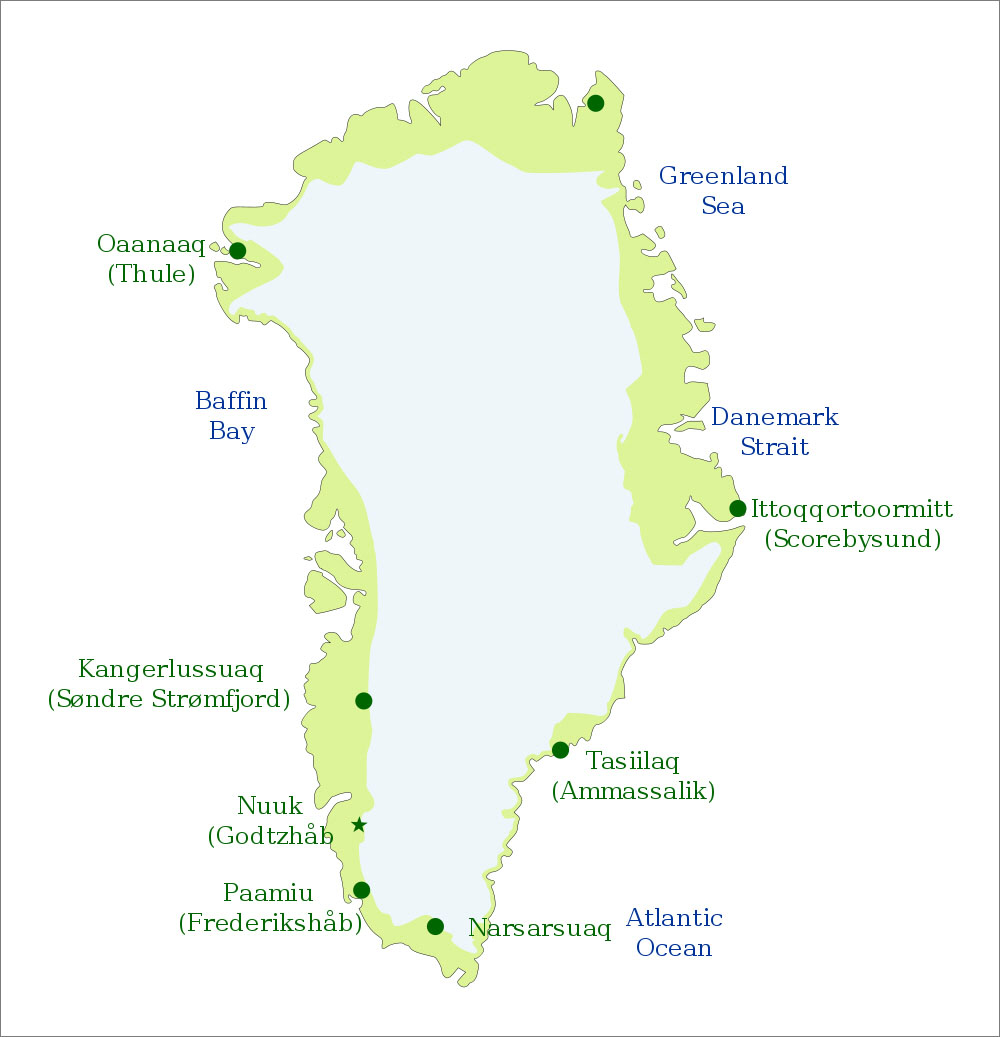 格陵兰政区图_丹麦地图查询图片