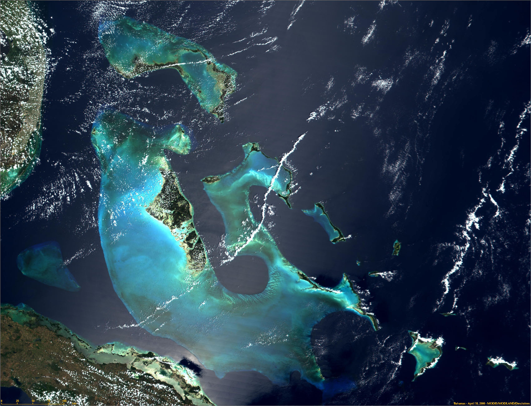 巴哈马卫星地图_巴哈马地图查询